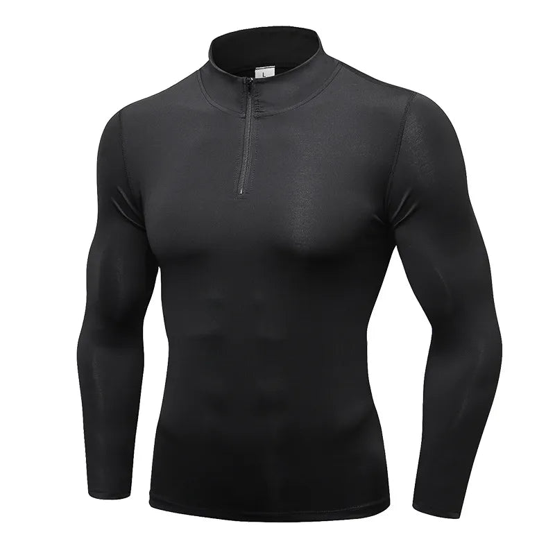 🏋️: Fitness Collar Sweater - Stylish Athletic Performance Wear
