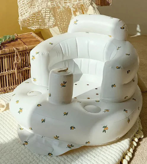 πΆ Portable Inflatable Baby Dining Chair - Multi-Purpose Bath & Swimming Seat