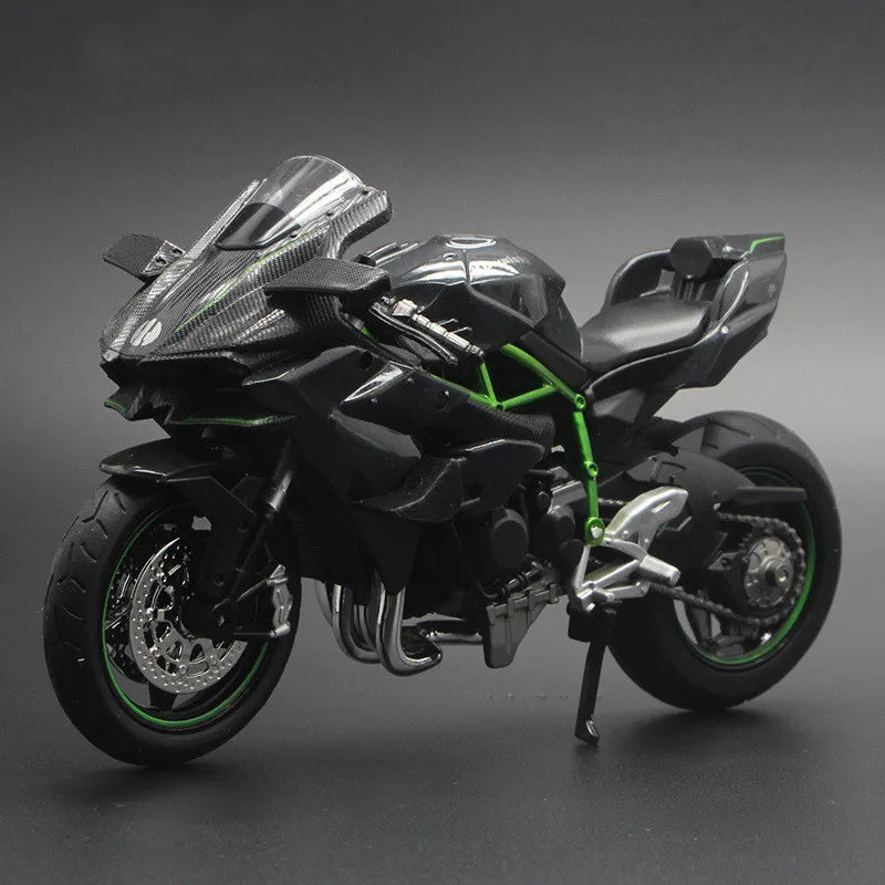 ποΈ: Realistic Alloy Motorcycle Toy - Premium Die-Cast Children's Collectible