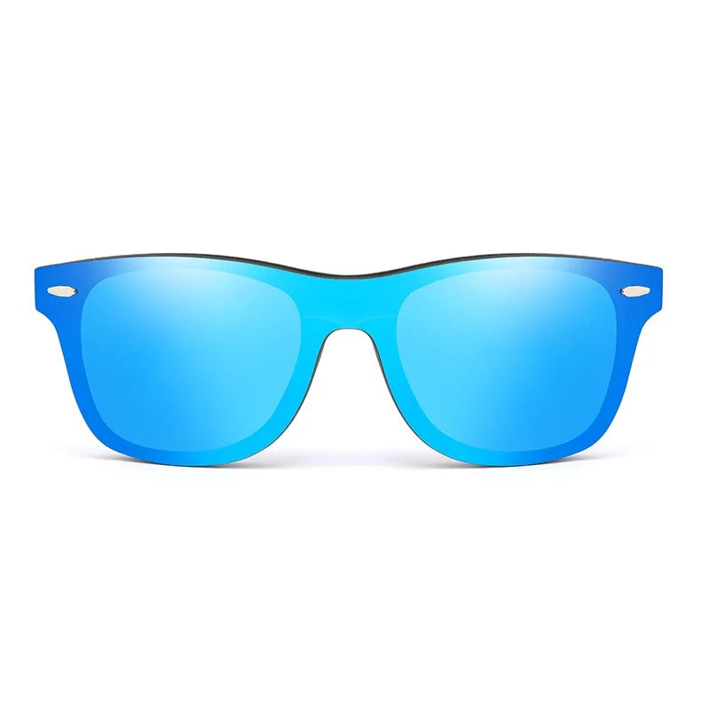 🌿: Bamboo Wood HD Polarized Sunglasses - Eco-Friendly UV Protection