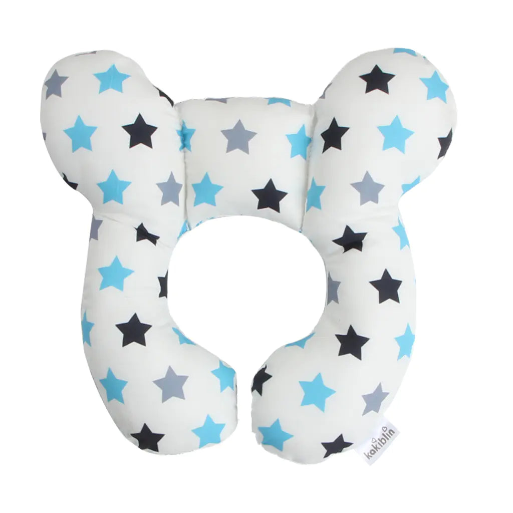 🍼 Cartoon Baby U-Shape Neck Pillow - Soft Travel Support with Adorable Designs