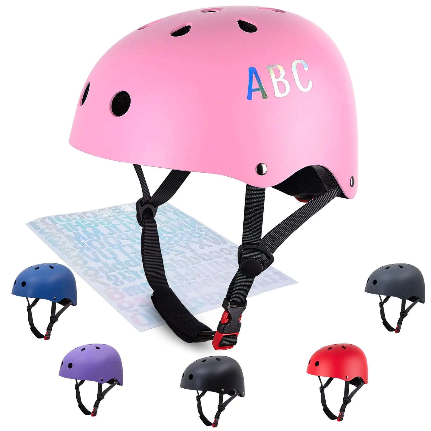 π΄ Lemmeko Kids Bike Helmet - Adjustable Toddler Safety Helmet Ages 3-13
