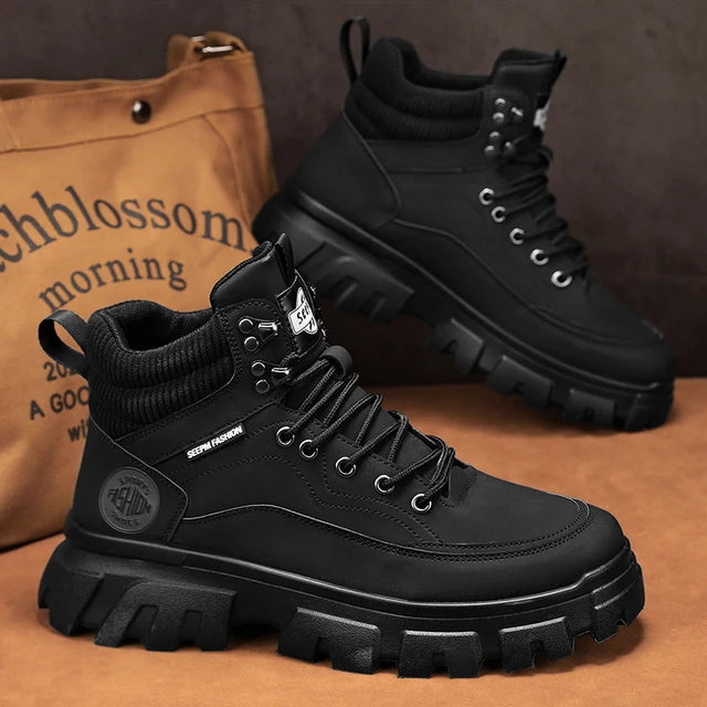 ❄️: CYYTL Men's Winter Boots - Premium Insulated Cold Weather Footwear