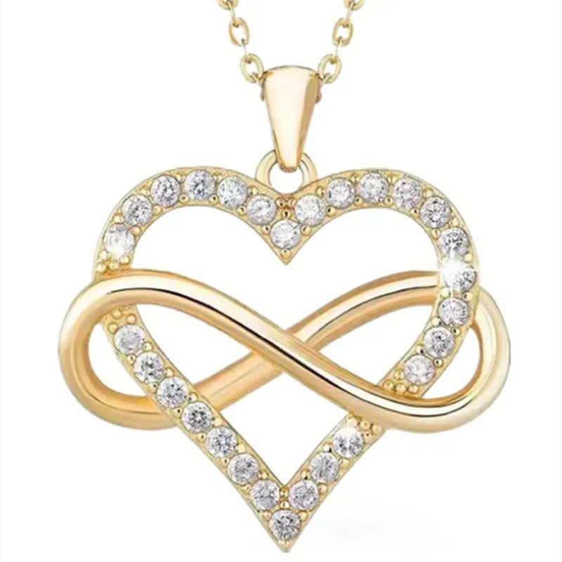 💕: Simple Love Shaped Collarbone Neck Chain