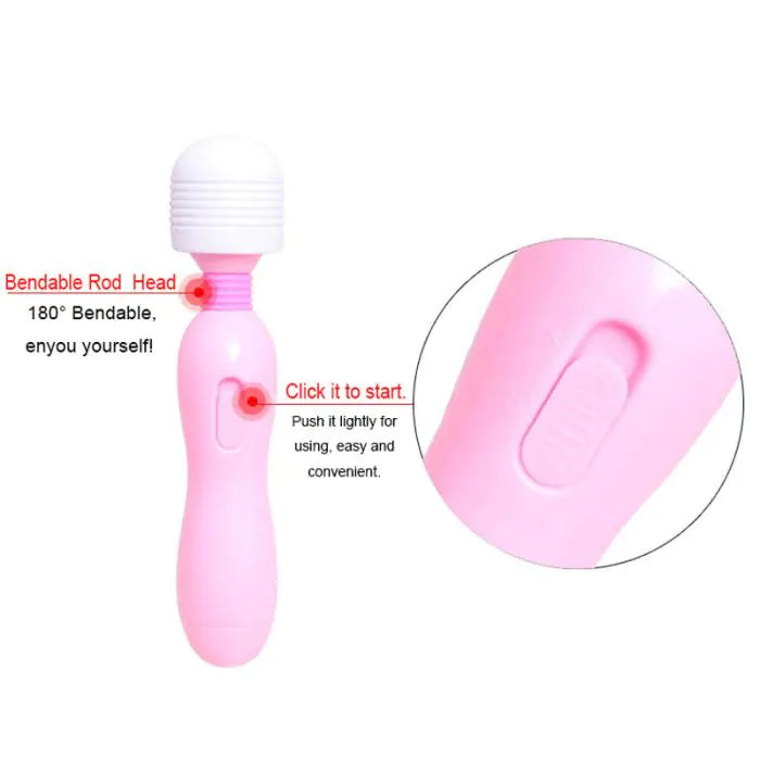 πͺ Electric Vibrating Wand Massager - Premium Intimate Wellness Device