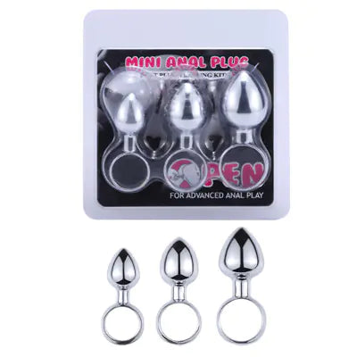 π Metal Ring Intimate Plug for Beginners - G-Spot Stimulation Device