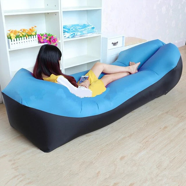 ποΈ: Beach Lounge Inflatable Bag - Portable Comfort for Outdoor Relaxation