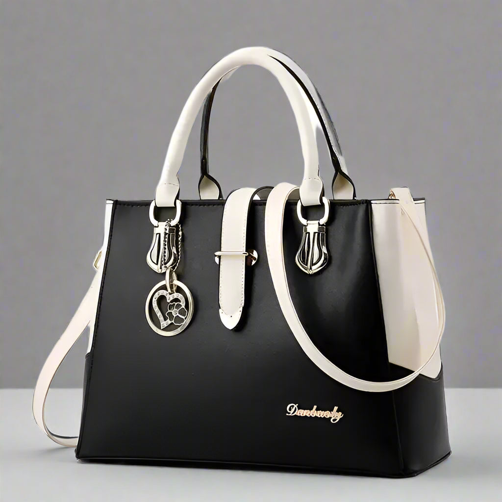 👜: Women's Contrast Simple One Shoulder Handbag
