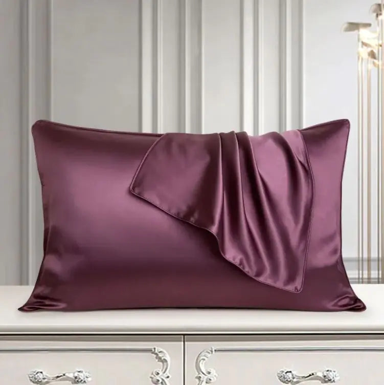 🌟: Pure Silk Pillowcase - Natural Beauty Sleep Enhancement