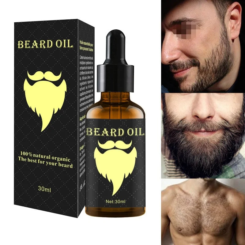 π§ Beard Hair Essential Oil - Premium Nourishing Treatment