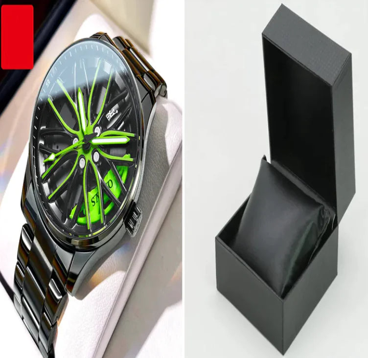 ⌚: Men's Luminous Waterproof Quartz Watch - 30M Resistant Stainless Steel