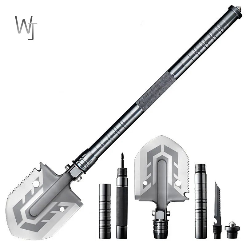 πͺ Outdoor Multi-Purpose Folding Military Shovel - Tactical Survival Tool