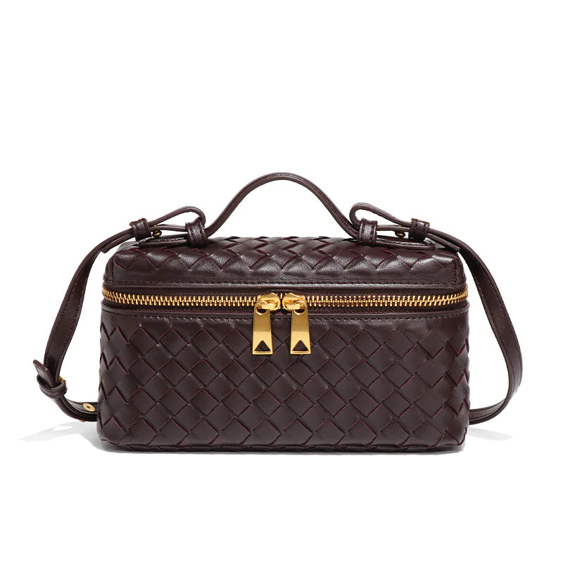 🧺: Woven Box Bag