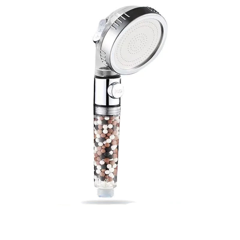 🚿 High-Pressure Negative Ion Shower Head - Wellness Water Technology