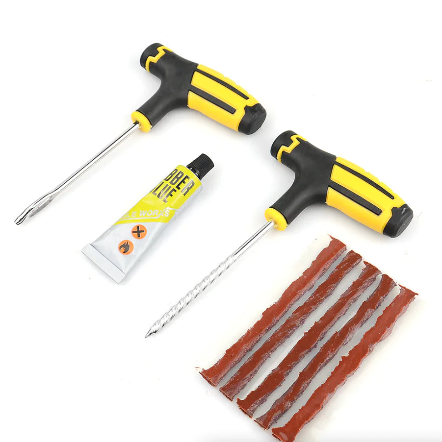 π§ 68-Piece Tire Repair Kit - DIY Flat Tire Fix for Car Truck Motorcycle