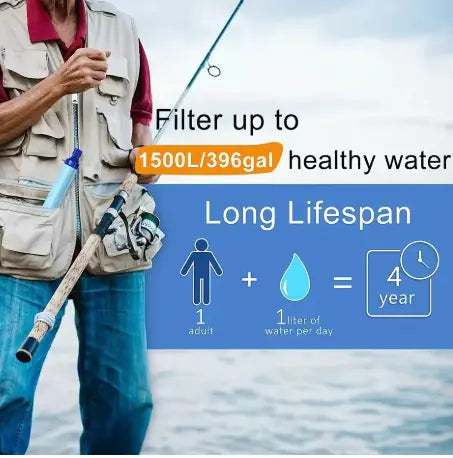 💧: Portable Water Purification Pen - UV Sterilization Technology