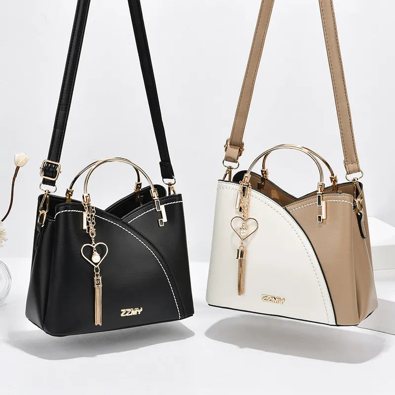 👜: Large Capacity Fashion Handbag - One Shoulder Messenger Bag