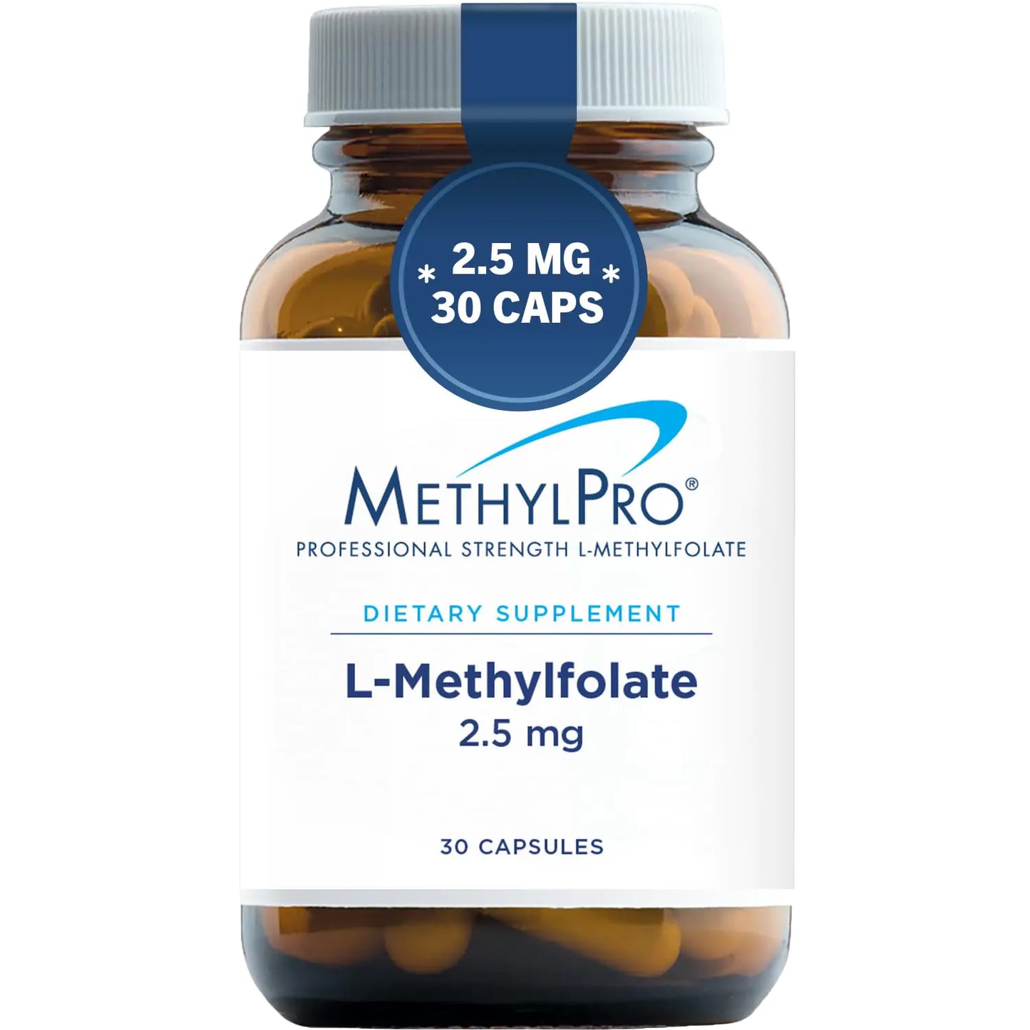 🧠: MethylPro L-Methylfolate 2.5mg - Brain Support & Mood Balance