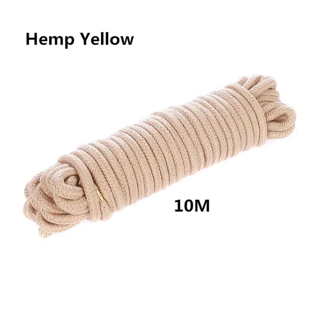 π Soft Bondage Rope for Adults - 10m Premium Quality in 4 Colors