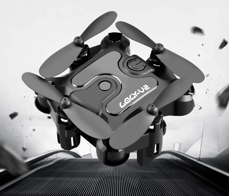 π: Mini Folding Drone - Compact Portable Quadcopter for Beginners