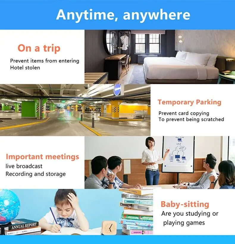 πΉ WiFi Wireless Spy 4K Mini Camera - Pinhole DIY Hidden HD Screw IP DVR Nanny Cam