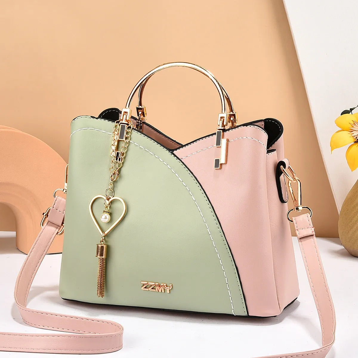 👜: Large Capacity Fashion Handbag - One Shoulder Messenger Bag