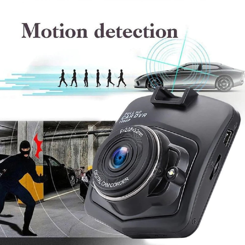 📹: 2.4" Full HD 1080P Dash Cam - Car DVR Front/Rear Camera with Night Vision