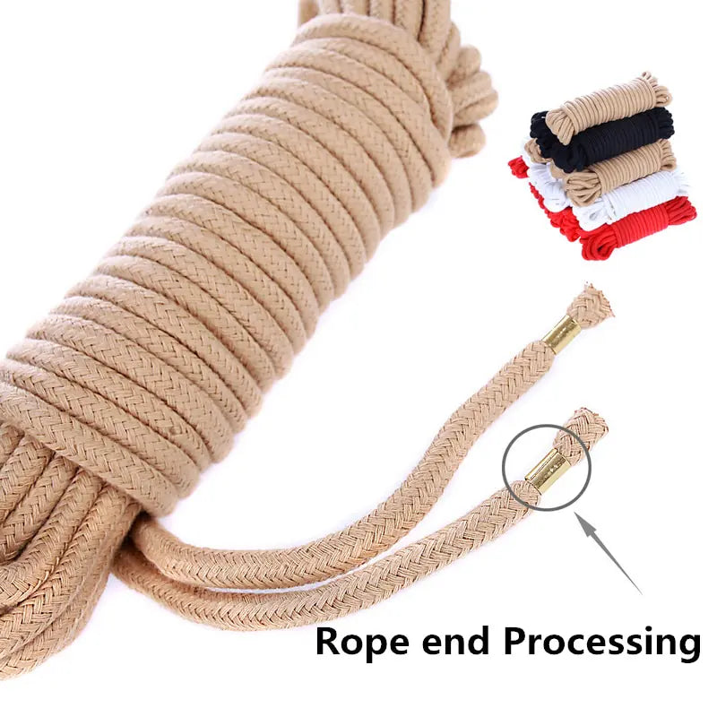 π Soft Bondage Rope for Adults - 10m Premium Quality in 4 Colors