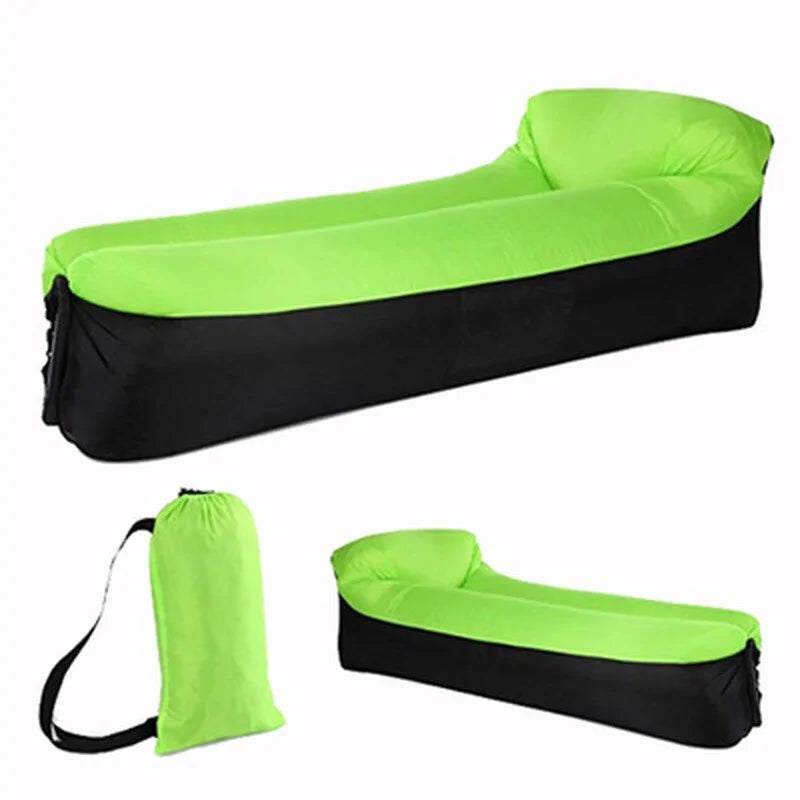 ποΈ: Beach Lounge Inflatable Bag - Portable Comfort for Outdoor Relaxation