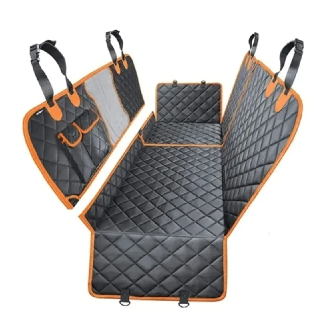 🚗: Pet Travel Rear Seat Cushion with Dog Toilet