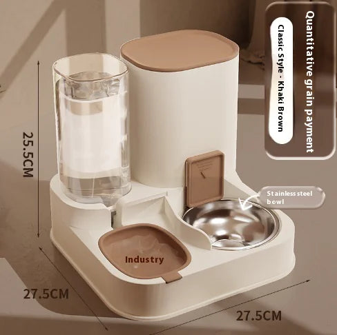 🐾: Automatic Pet Feeder with Water Dispenser - Smart Pet Care System