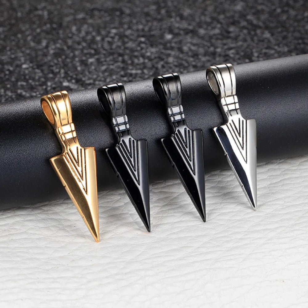 ⚓: Metal Punk Pendant Necklace