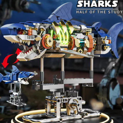 🦈: Semi-Mechanical Shark Light Toy