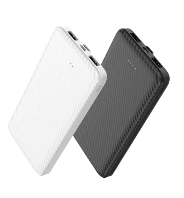 π Slim Charge Portable Power Bank - Ultra-Thin High-Capacity Mobile Charger