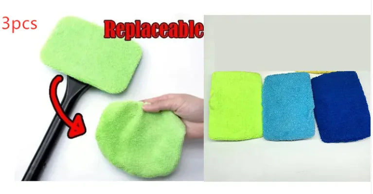 🚗 Car Window Brush - Professional Cleaning Tool with Ergonomic Handle
