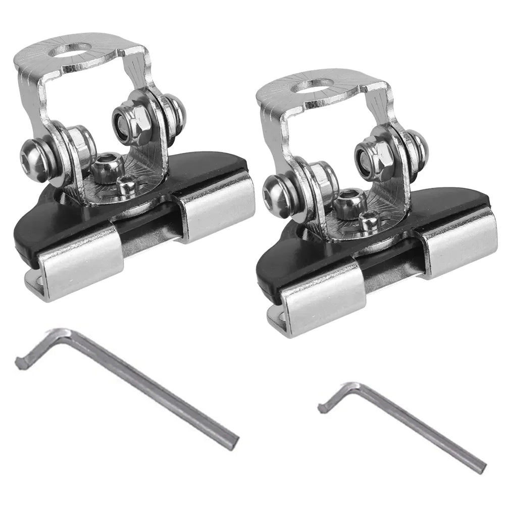 💡: 2PCS LED Work Light Bar Mount Brackets - Universal Offroad Clamp Holders