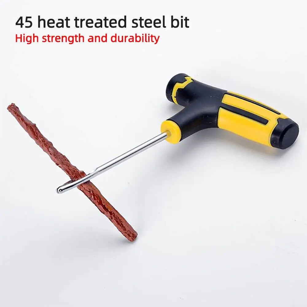 π§ 68-Piece Tire Repair Kit - DIY Flat Tire Fix for Car Truck Motorcycle