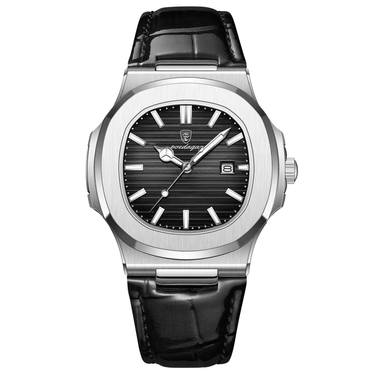 ⌚: Men's Waterproof Luminous Quartz Watch - 50M Water Resistant Timepiece