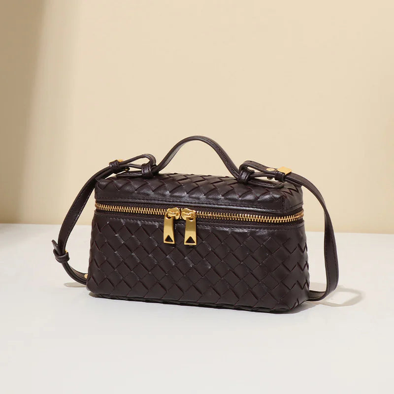 🧺: Woven Box Bag