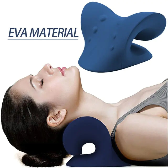 π: Neck Stimulator Pillow Massager - Therapeutic Sleep Support Device