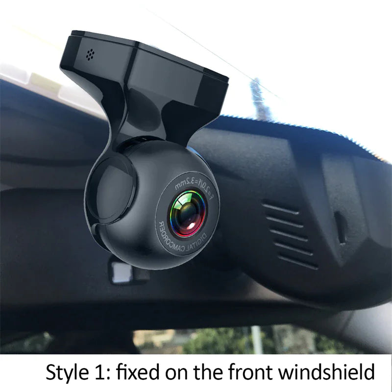 📹: 170° WiFi Dash Cam - HD 1080P Car DVR Camera with G-Sensor