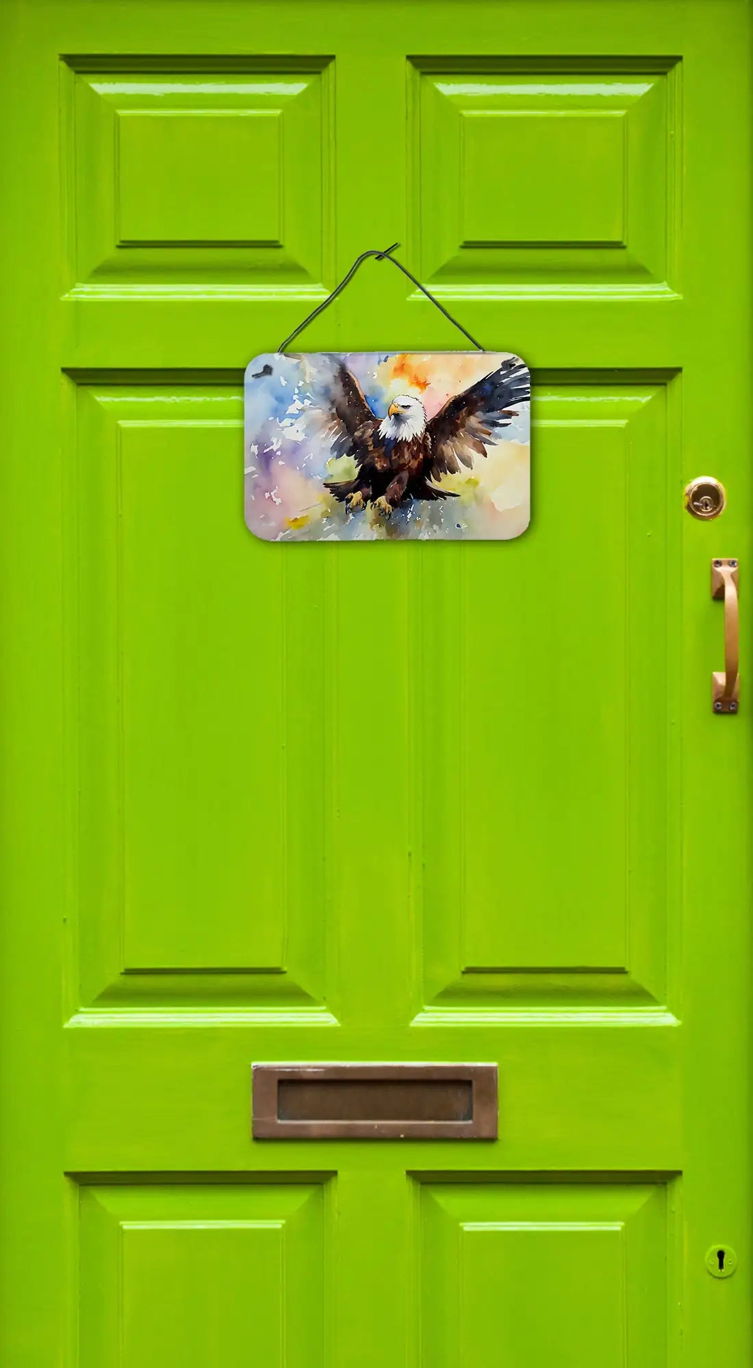 🦅 Eagle Wall or Door Hanging Prints - Patriotic Aluminum Art Decor