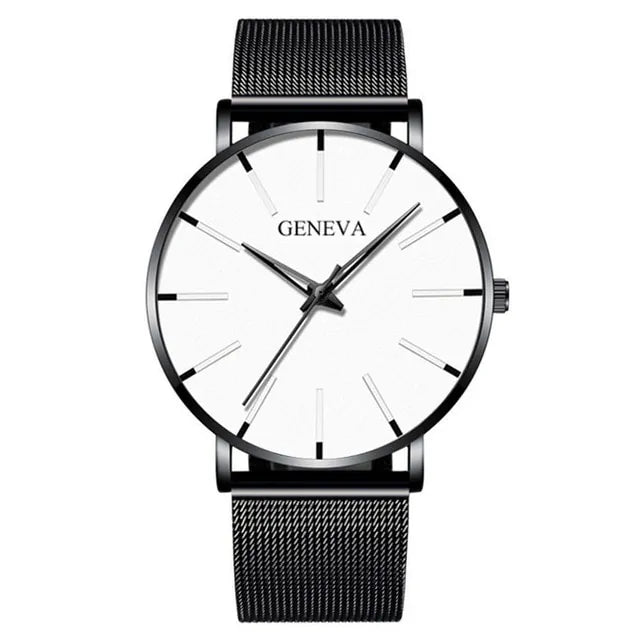 ⌚: Ultra Thin Quartz Watches For Men - Premium Minimalist Timepiece