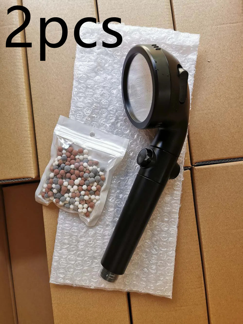 🚿 High-Pressure Negative Ion Shower Head - Wellness Water Technology