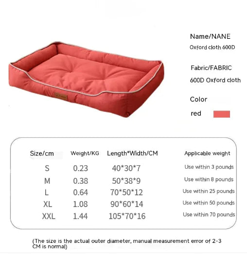 🛡️: Bite-Resistant Waterproof Dog Mat - Durable Comfort Protection