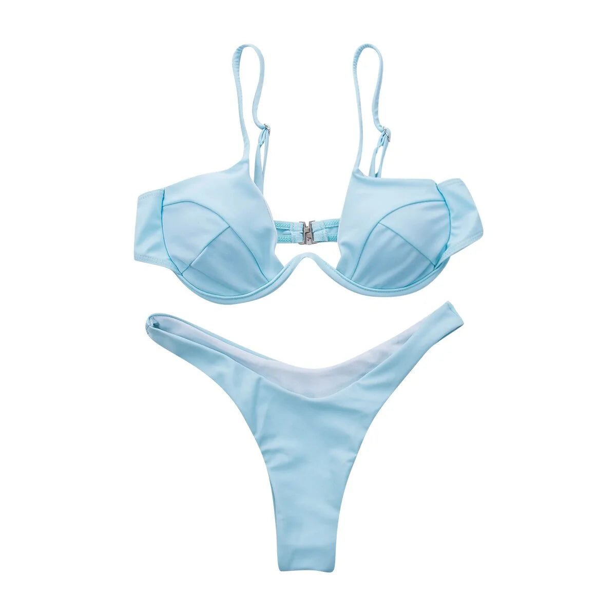 🇧🇷: Brazilian Bikini Set - Classic Two-Piece Swimwear