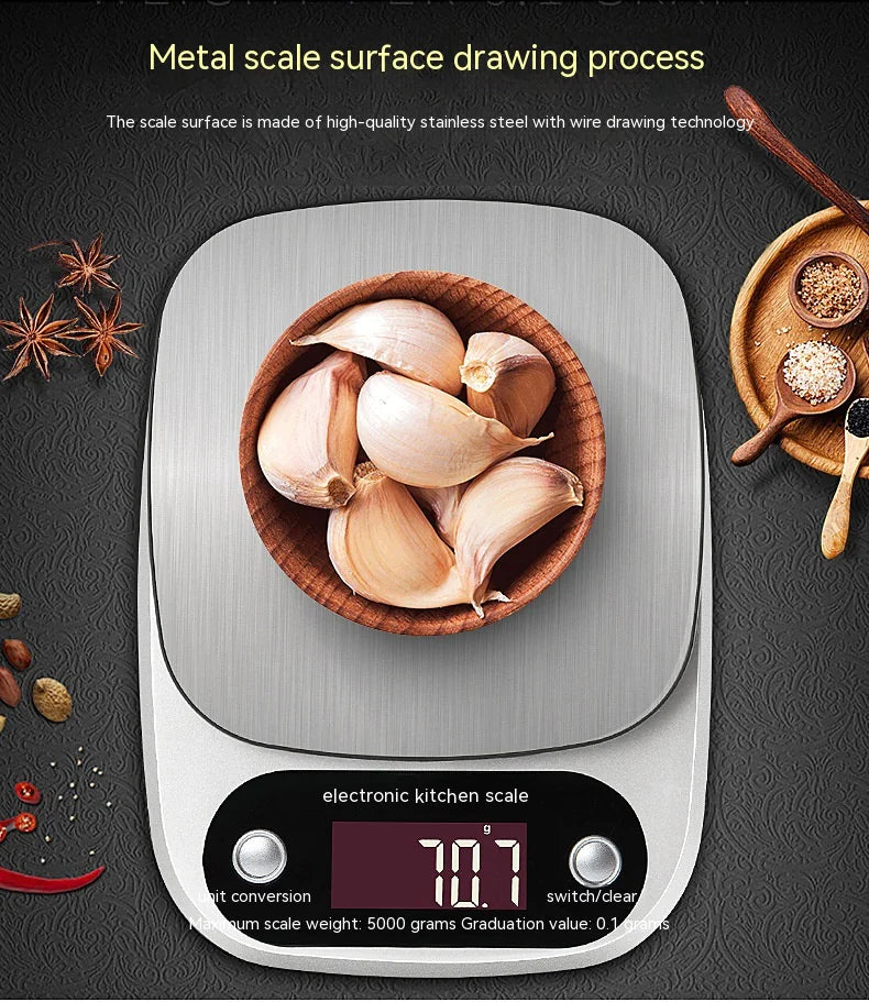 🍰Digital Kitchen Scale - Professional Stainless Steel Precision Scale