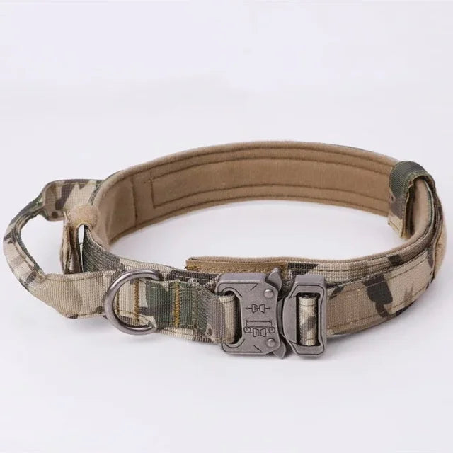 🎖️: Durable Tactical Dog Collar Leash - Military-Grade Walking Set