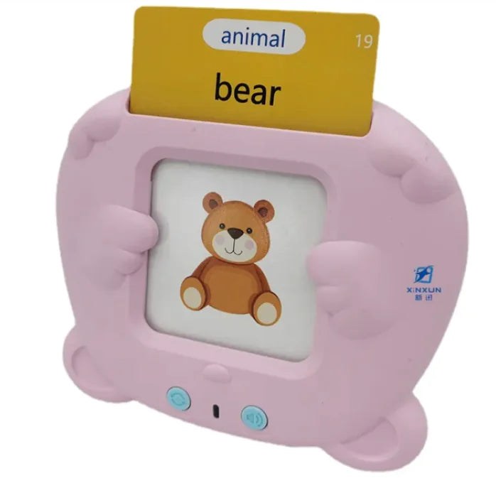 π Kids Early Learning Pronunciation Device - Interactive British Accent Flashcards