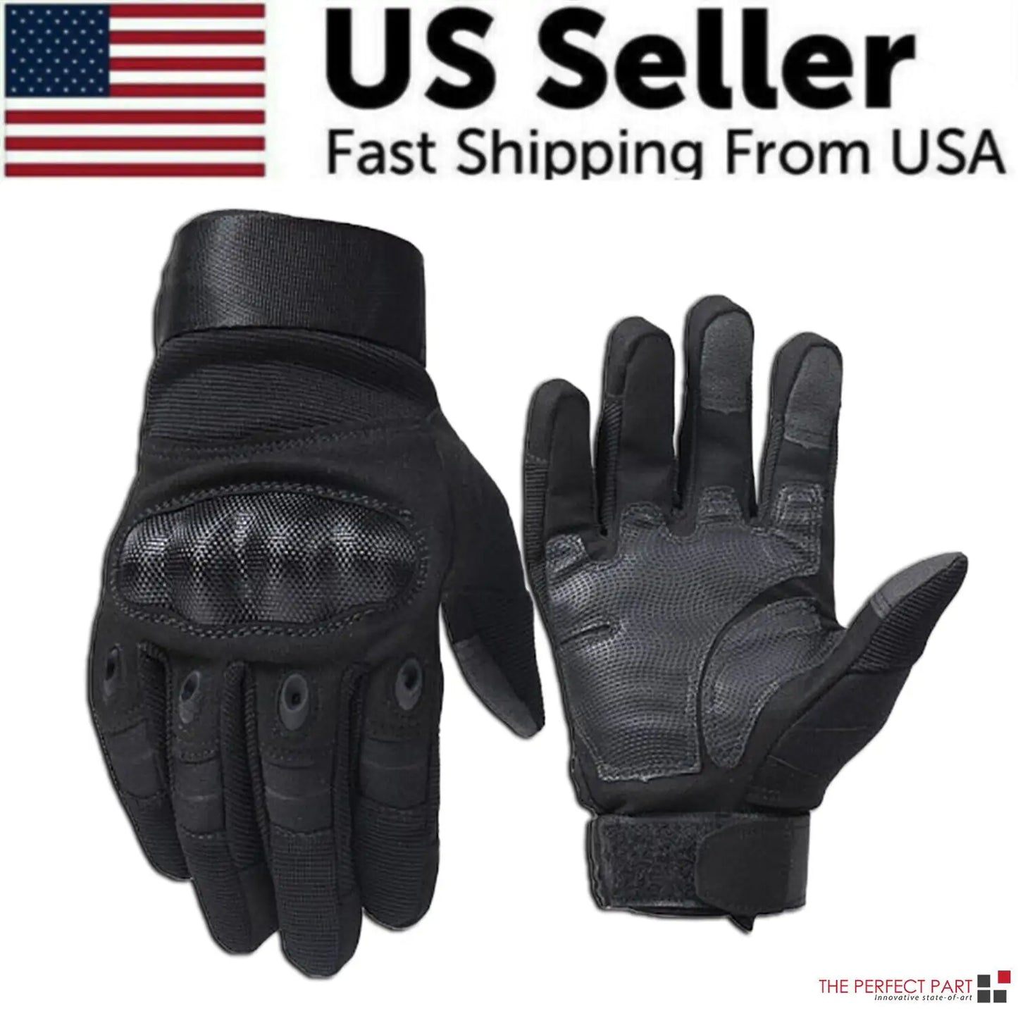 🏍️ Tactical Motorcycle Motocross Full Finger Gloves - Racing Riding Gear